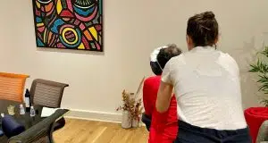 semaine de la QVCT photo massages