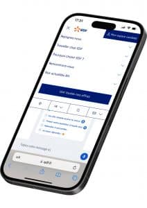 site carrières edf - mobile
