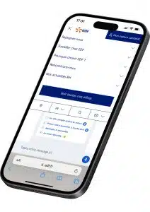 site carrières edf - mobile