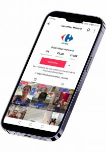 tiktok recrutement carrefour