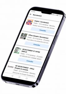 groupes facebook recrutement