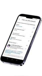 linkedin recrutement recherche offre emploi sur téléphone