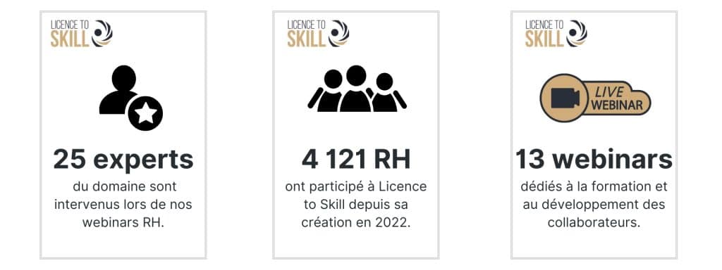 Infographie Licence to Skill 2023