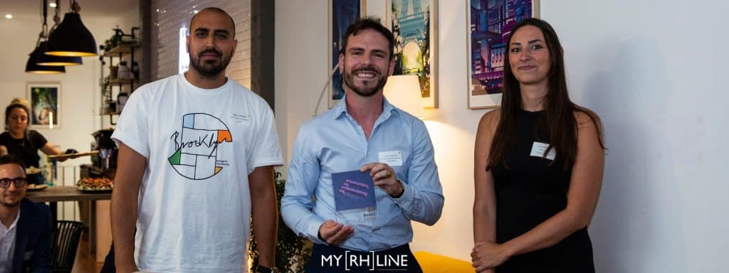 deux hommes et une femme Trophées de l'engagement RH