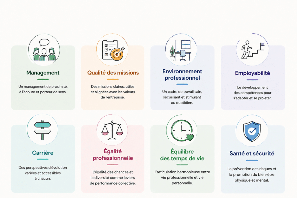 8 thématiques QVCT