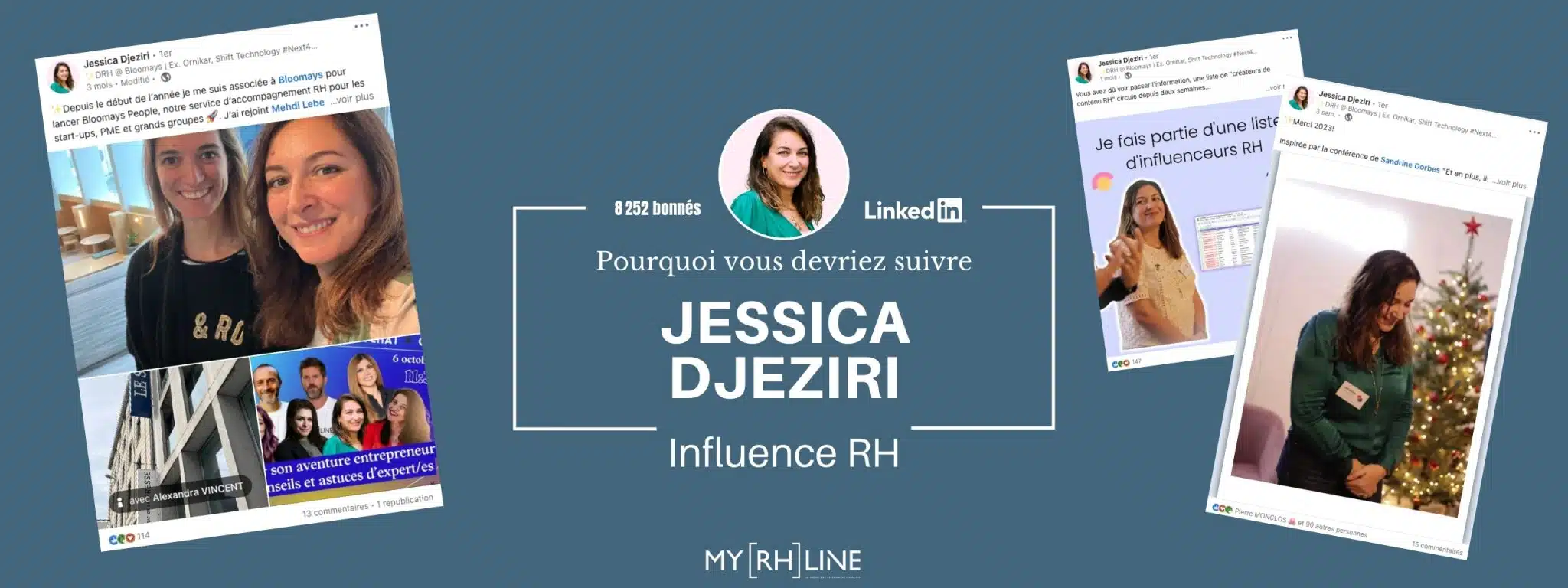 Jessica Djeziri : pourquoi la rejoindre sur LinkedIn