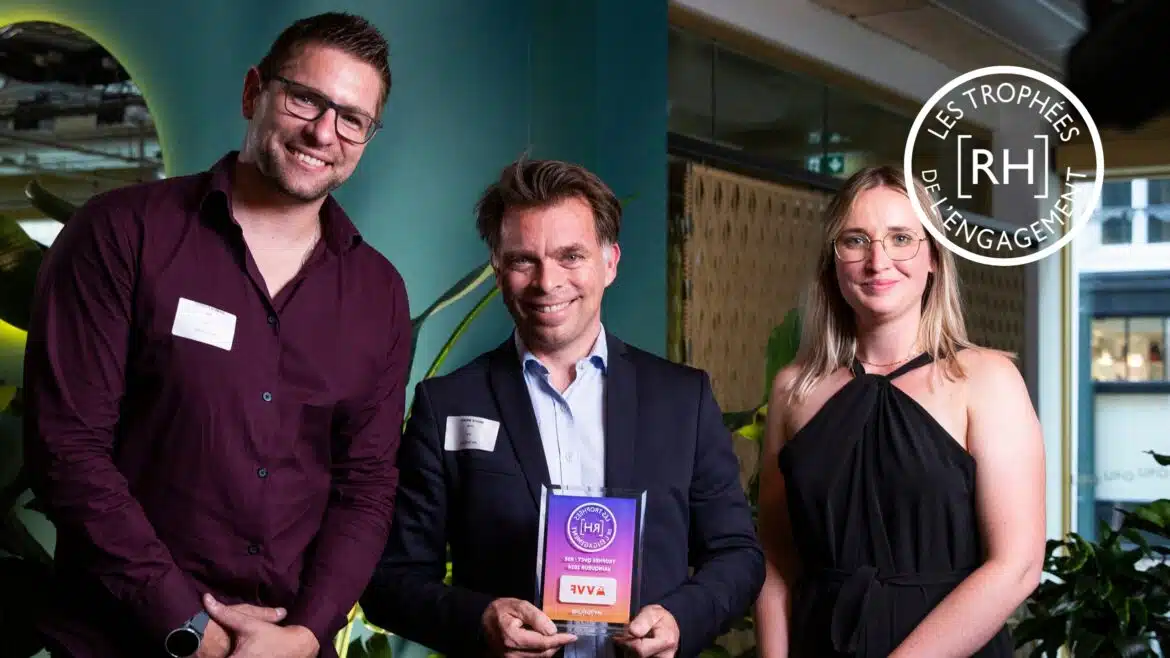 trophée RH VVF trophée de l'engagement RH myRHline QVCT / RSE pour VVF
