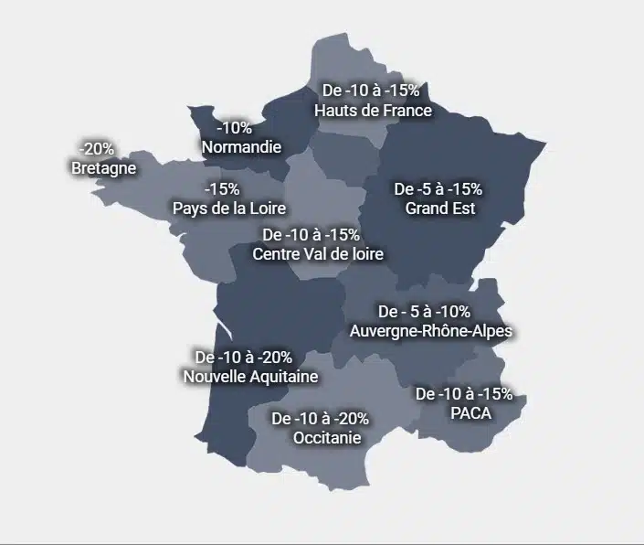 Carte des variations de salaires étude de rémunération 2026 Michael Page