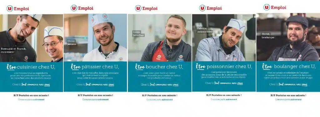 Campagne marque employeur système U
