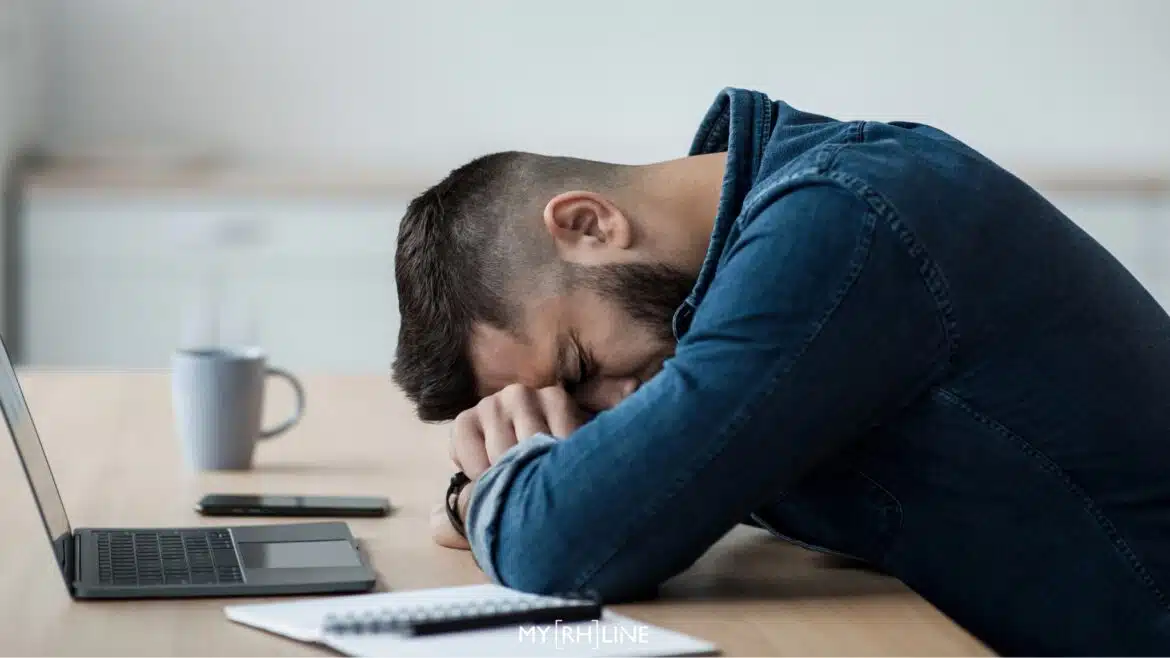 Phénomène de learning fatigue Apprenant épuisé par la formation continue (learning fatigue).