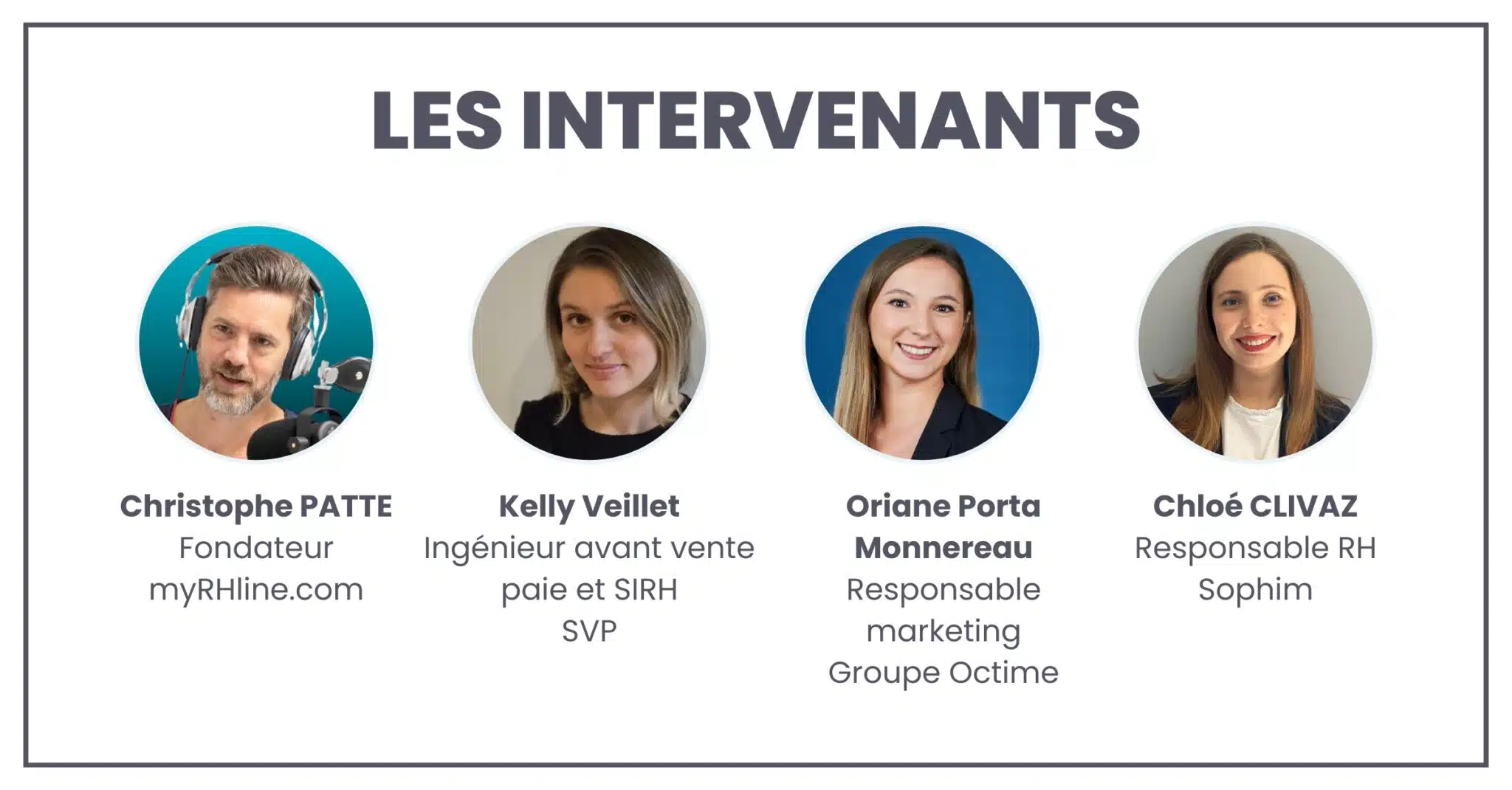Les intervenants