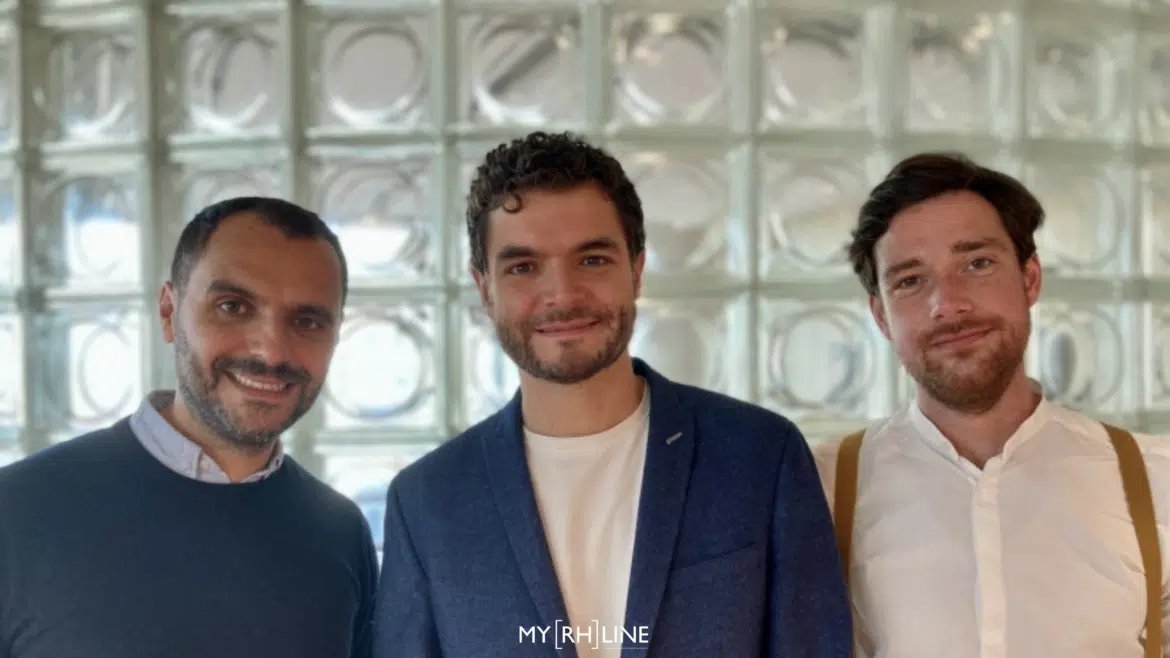 Certification ISO 42001 — 365 Talents Loïc Michel (CEO), Paul Mougel (CTO) et Mathieu Martin (CSO), les fondateurs de 365Talents