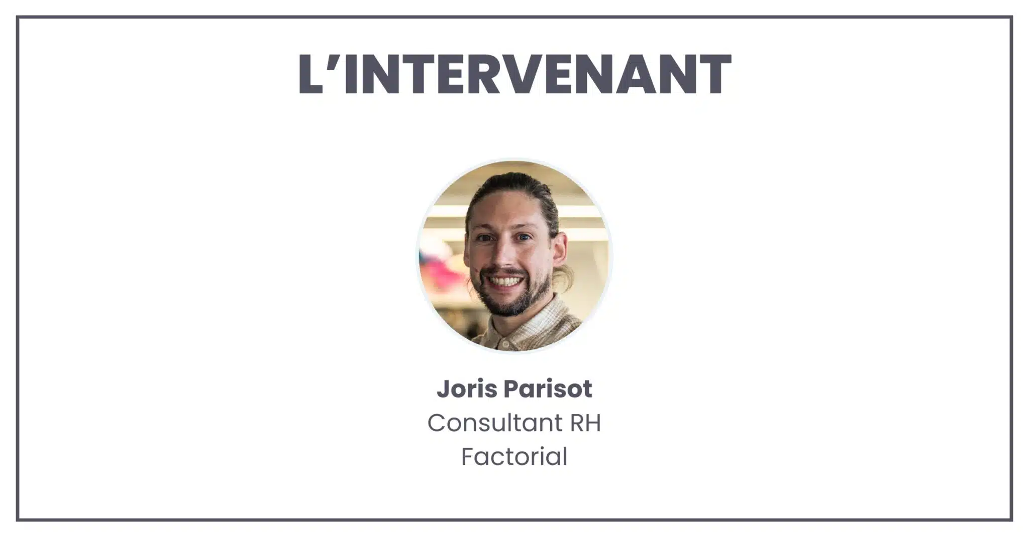 intervenant
