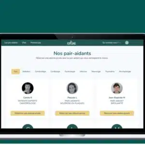 Visuel de la plateforme Coline.care