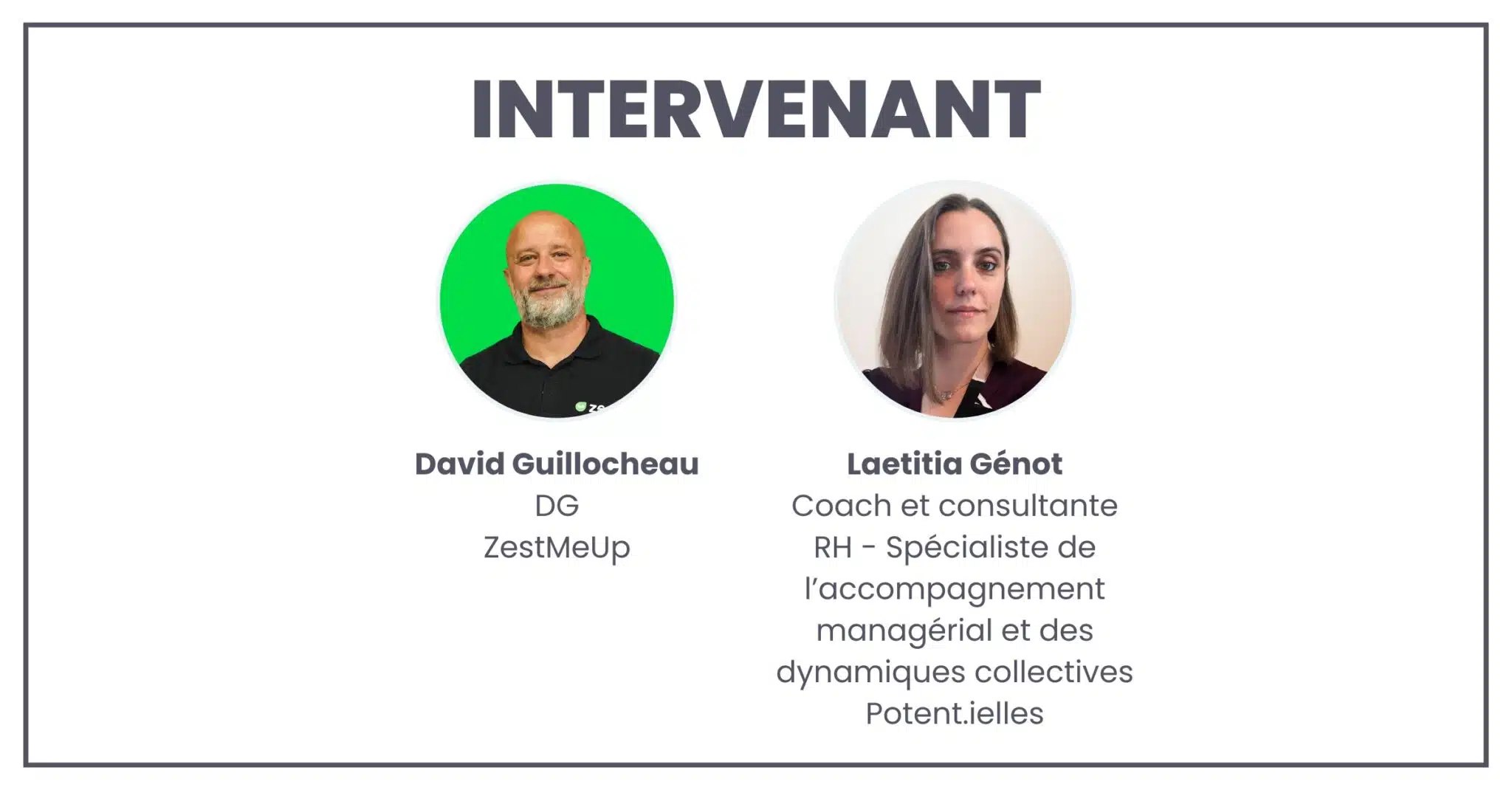Les intervenants