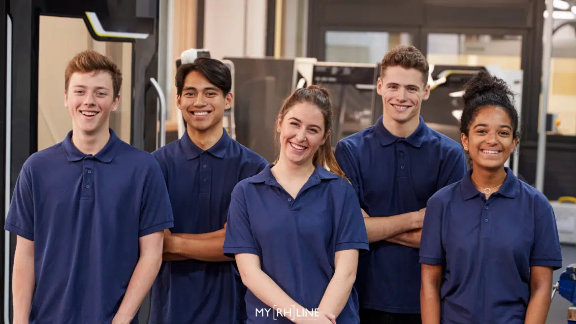 Stagiaires de 3e en entreprise