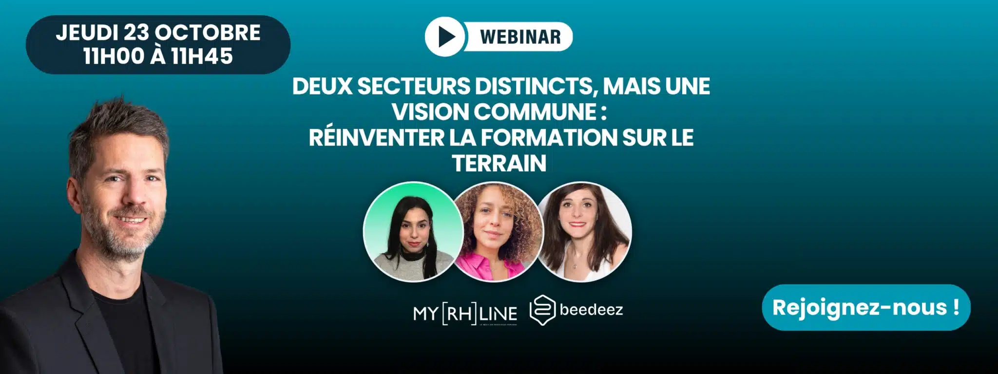 Deux secteurs distincts, mais une vision commune : réinventer la formation sur le terrain