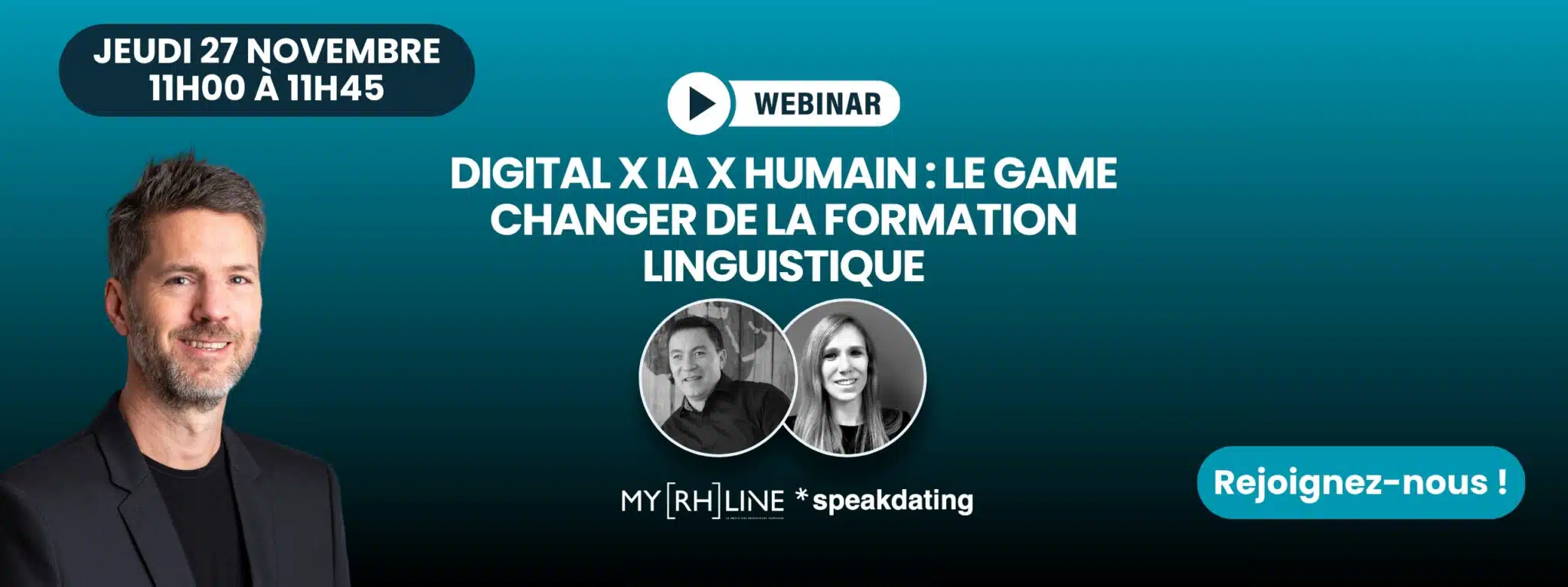 Digital x IA x Humain : le Game Changer de la formation linguistique