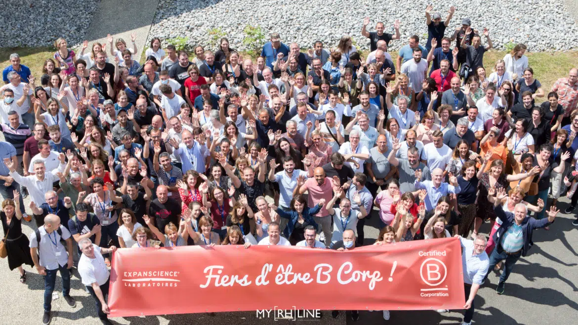 Photo des collaborateurs de l'entreprise à mission Expanscience