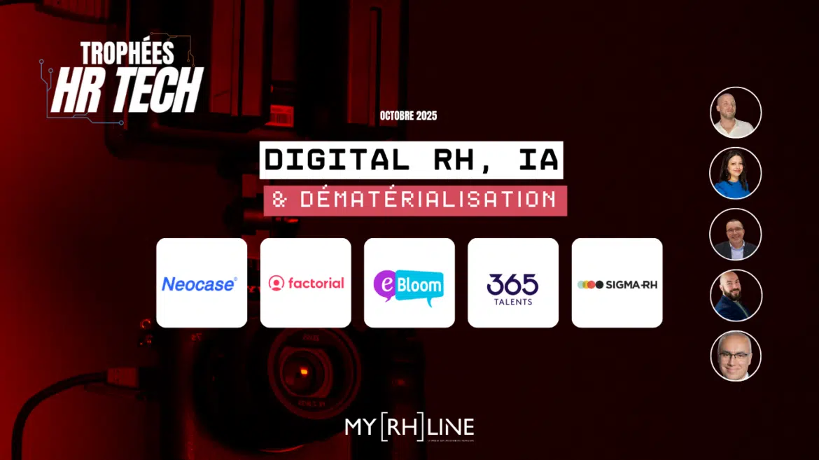 Replay des pitchs candidats HR Tech dans la catégorie Digital RH, dématérialisation et IA