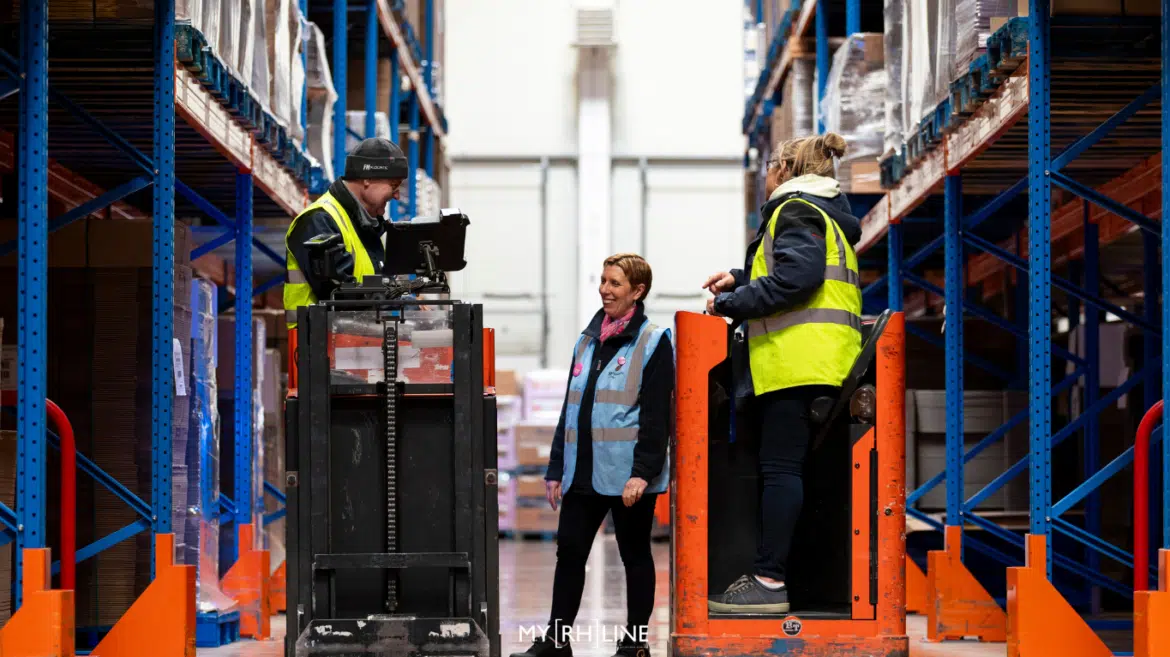 DE&I Équipe de travail dans la supply chain (FM Logistic)