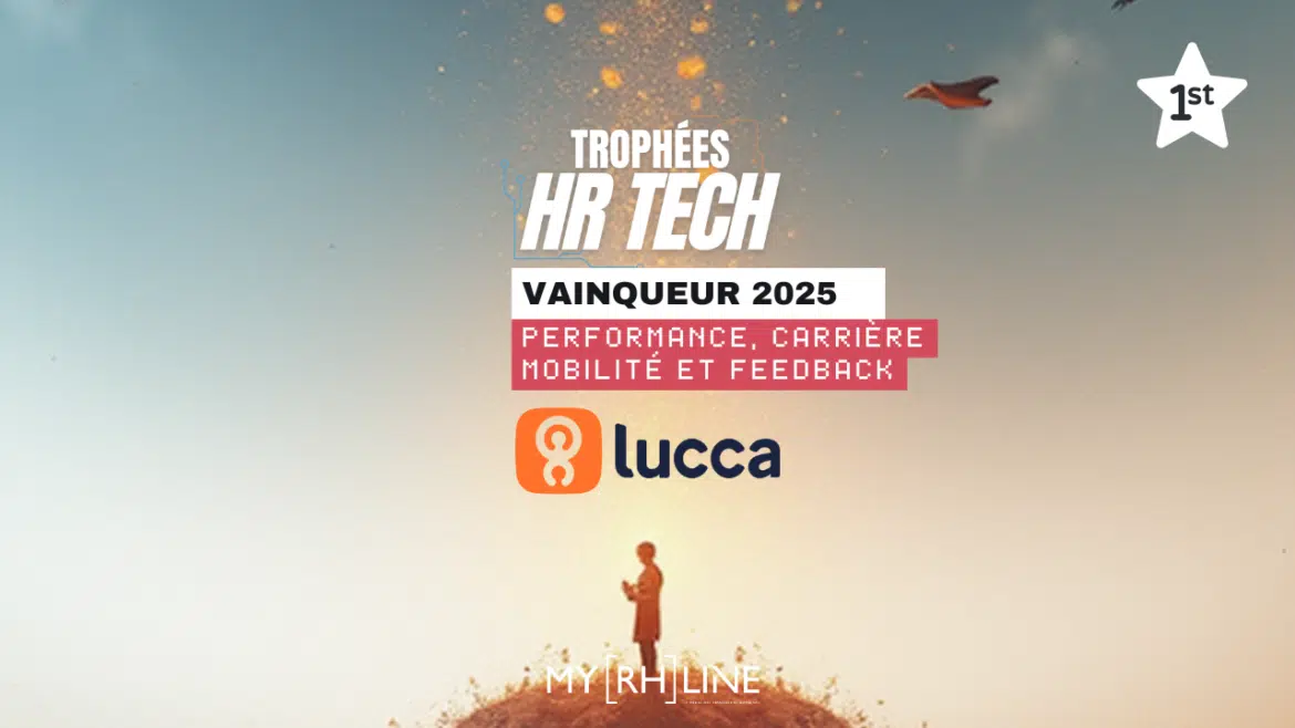 Lucca lauréat des Trophées HR Tech dans la catégorie solution performance carrière mobilité et feedback