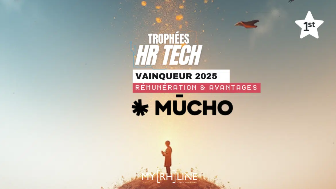 Solution Rémunération et avantages Mucho lauréat des HR Tech 2025