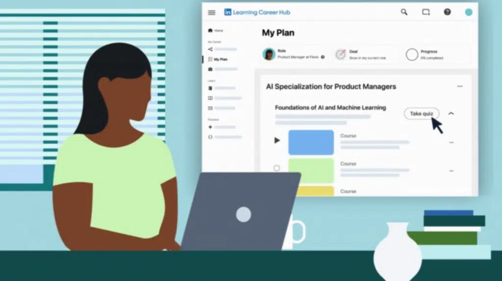LinkedIn Learning Career Hub démo