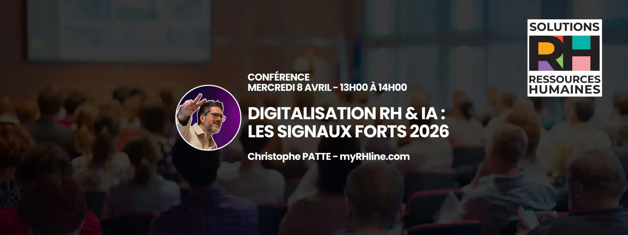 Conférence « Résultats de l’Observatoire Digitalisation RH & IA 2026 »