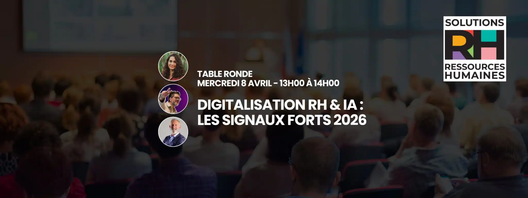 Conférence « Résultats de l’Observatoire Digitalisation RH & IA 2026 »