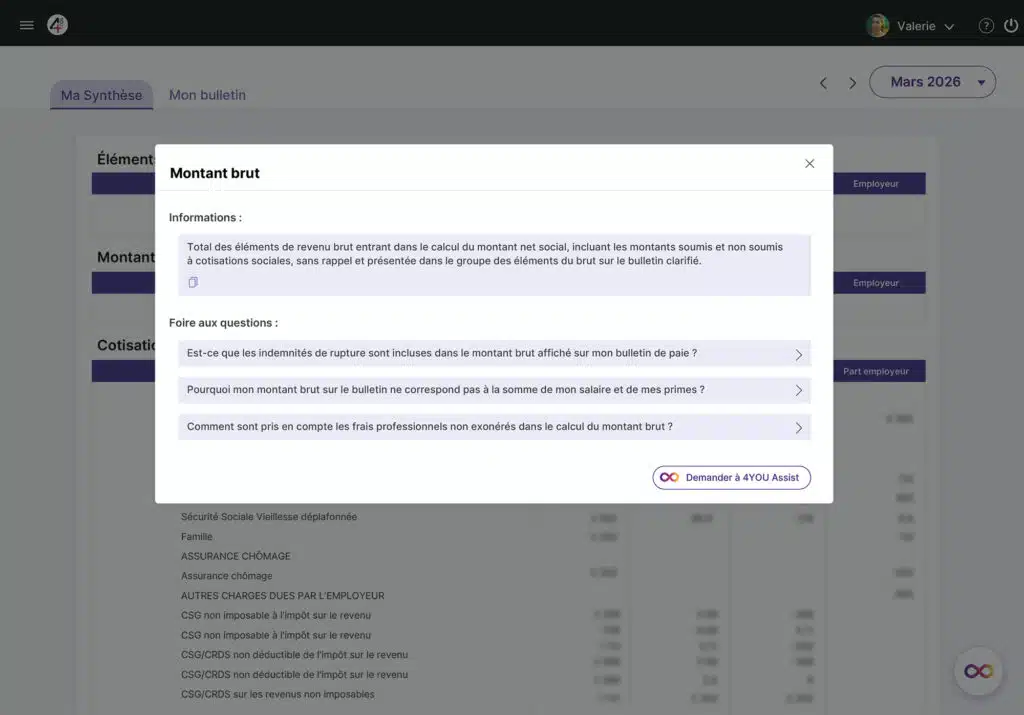 Bulletin de paie intelligent Sopra HR Software