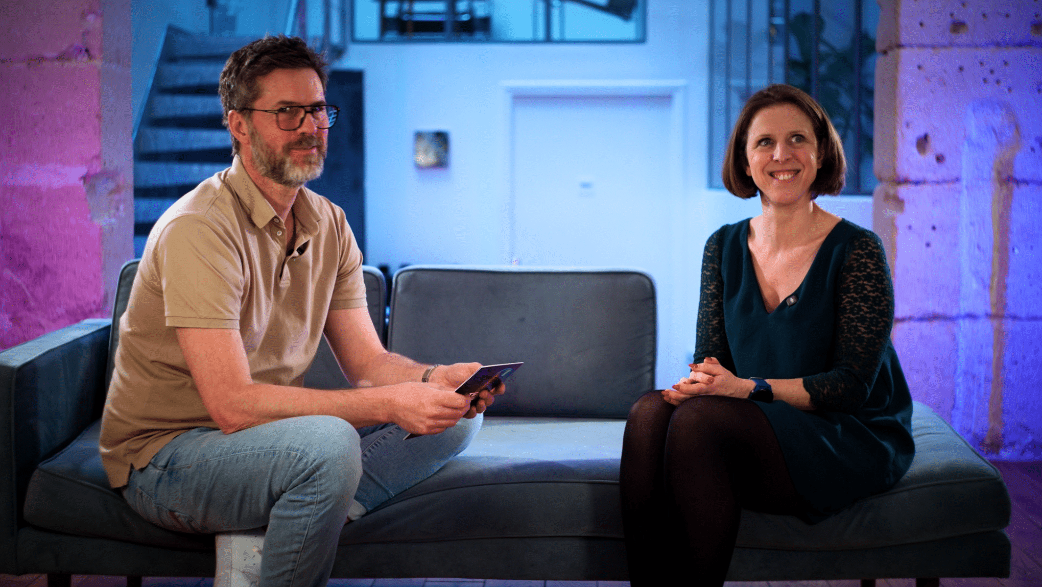 Laure Mazuel lors de sa participation a l'épisode conformité RH du podcast HR Tech Stories