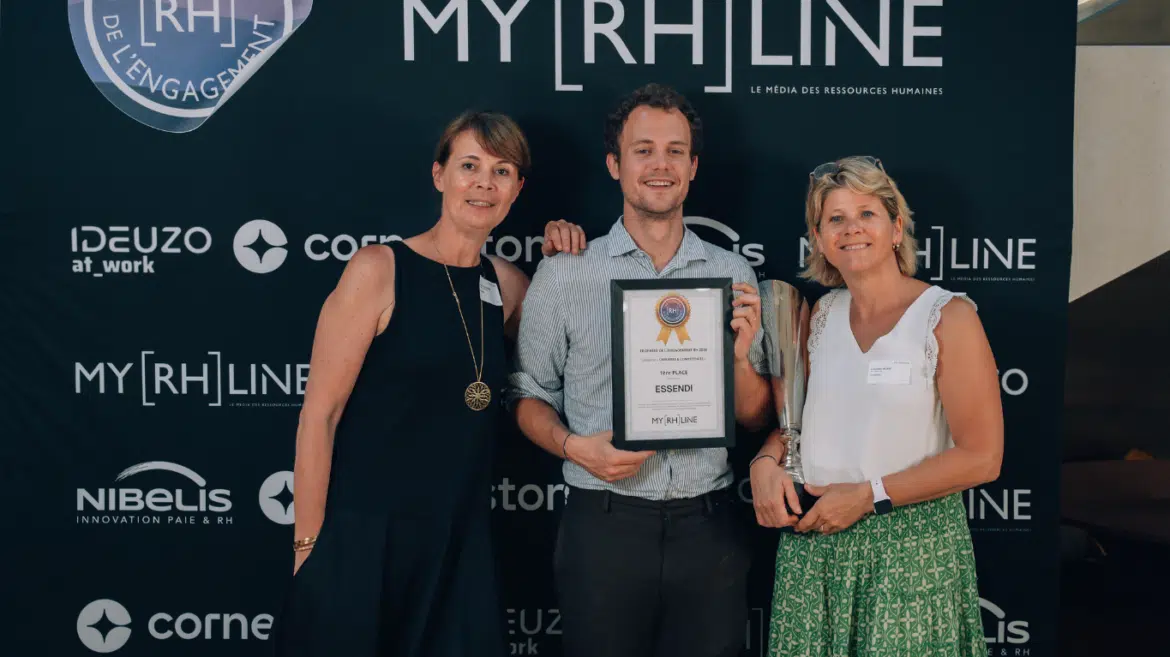 Trophée de l'Engagement RH 2026 Essendi lauréat dans la catégorie carrières et compétences
