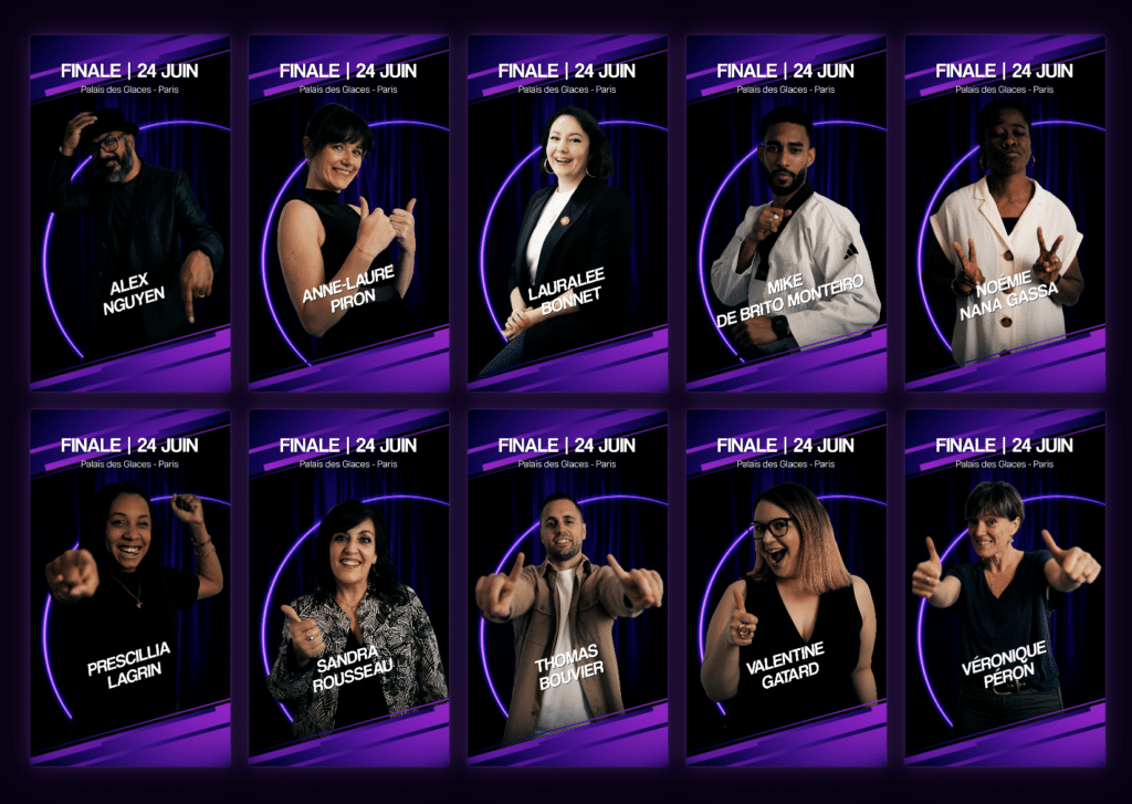 Finalistes Undercover édition 1