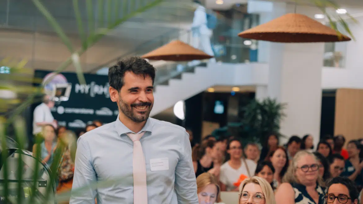 Frédéric Balletti de Malakoff Humanis lors des trophées de l'engagement RH