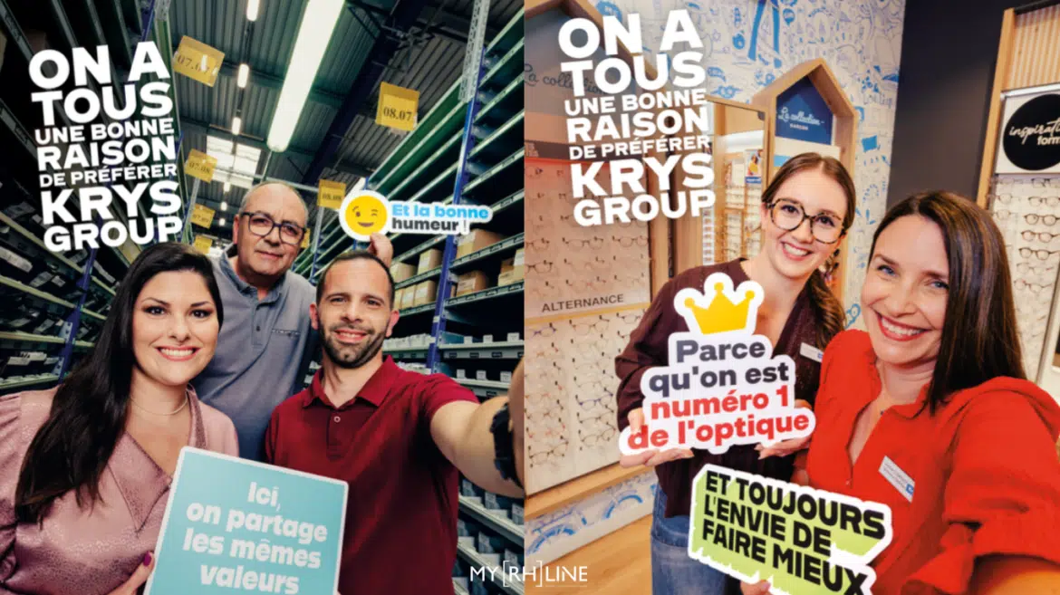 Campagne de marque employeur déployée par KRYS GROUP en juin 2026