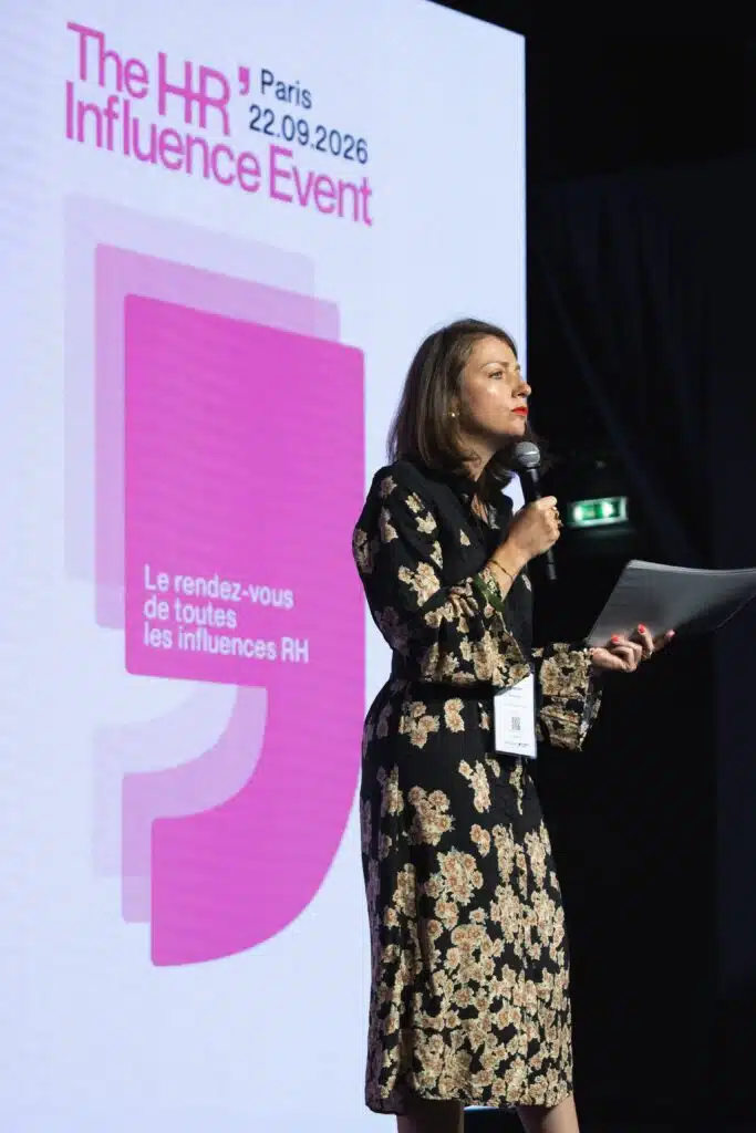 Julie Rawinski prend la parole à the hr influence event